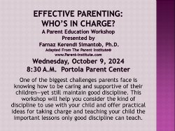 Parent Workshop